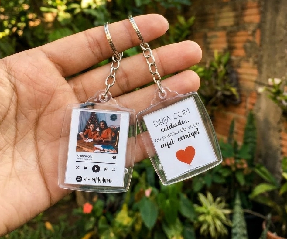 Chaveiro Acrílico Cariri Estampa