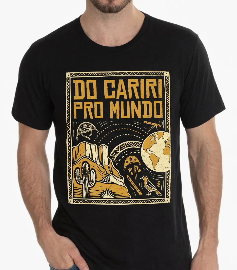 Camisa Personalizada - A Sua Arte Aqui! - Cariri Estampa